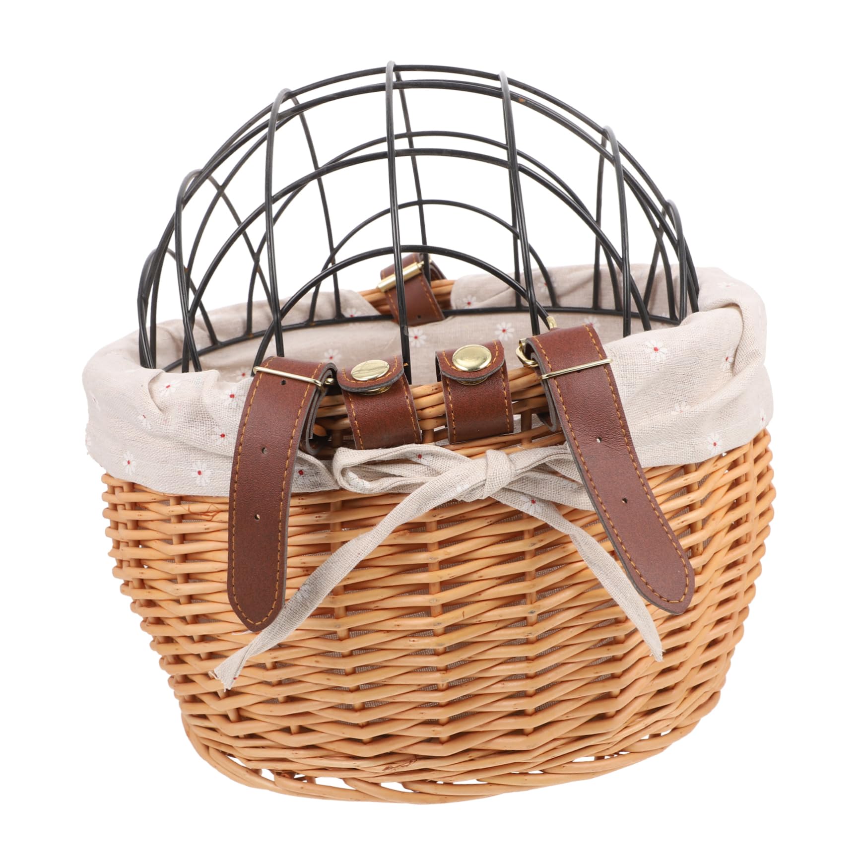 BCOATH Bike Baskets to Carry Pets Dog Cat Carrier Bag Removable Bike Basket Easy Install Sturdy