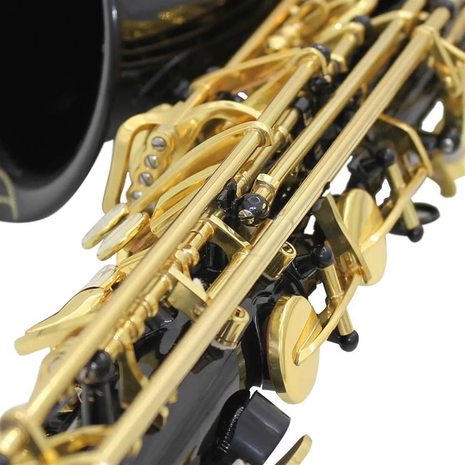 saksofon dla początkujących Instrumenty Dęte Drewniane Grawerowany Mosiądz Eb Saksofon Altowy Saksofon Przyciski Instrument Dęty Z Akcesoriami Saksofonowymi