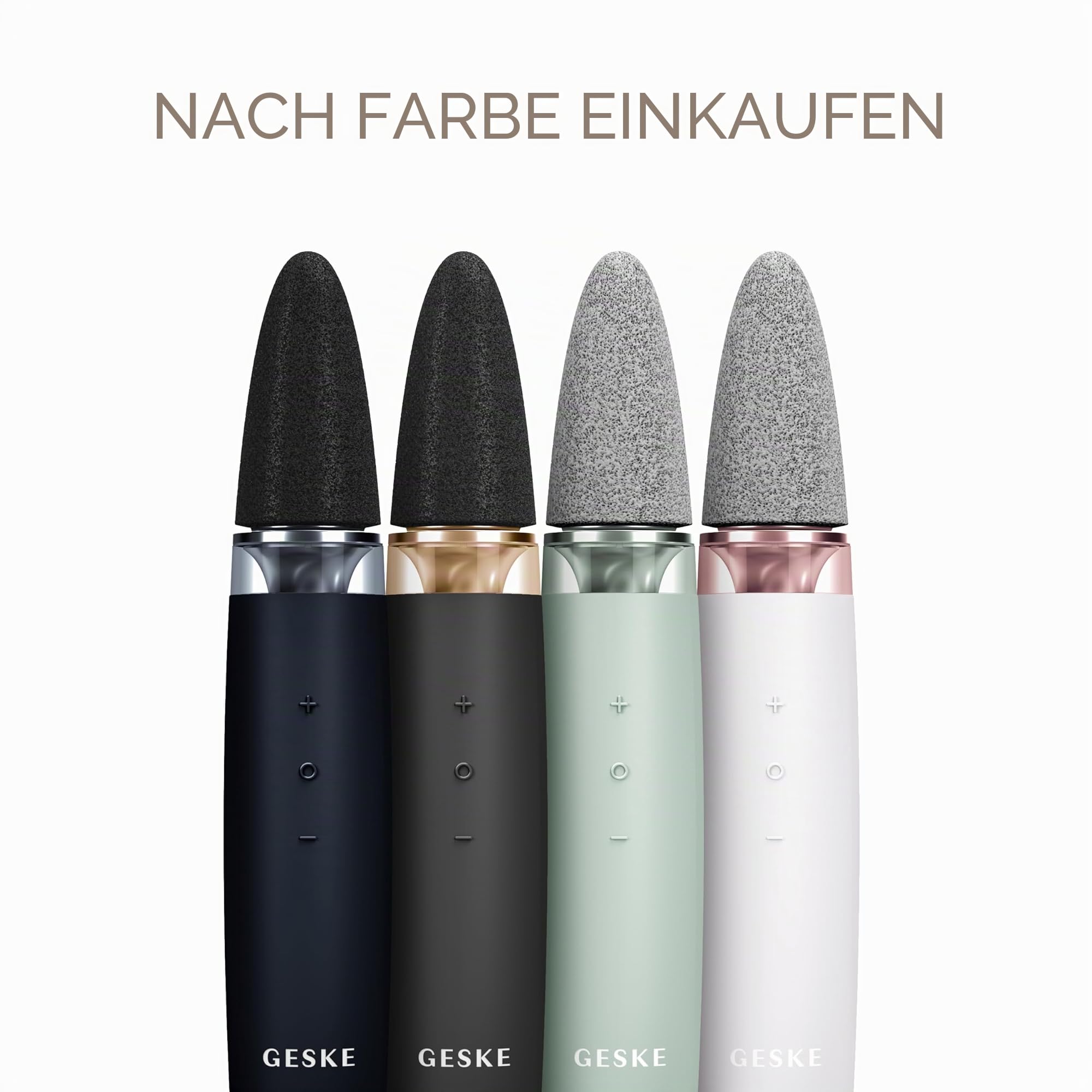 GESKE Electric Pumice Foot Smoothing Multi-Pen | 8 in 1