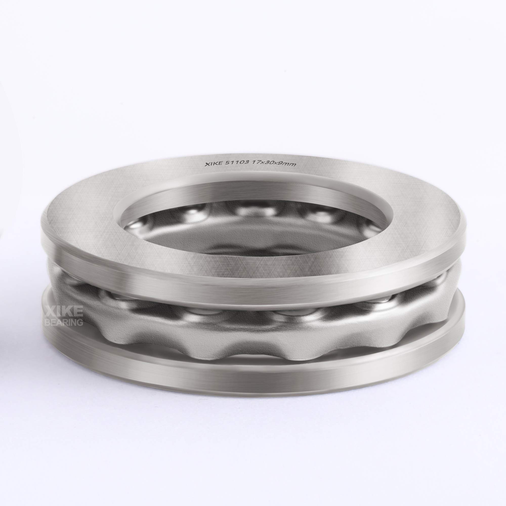 3 Stück Kugellager 17x30x9mm - Chromstahl 51103 Serie