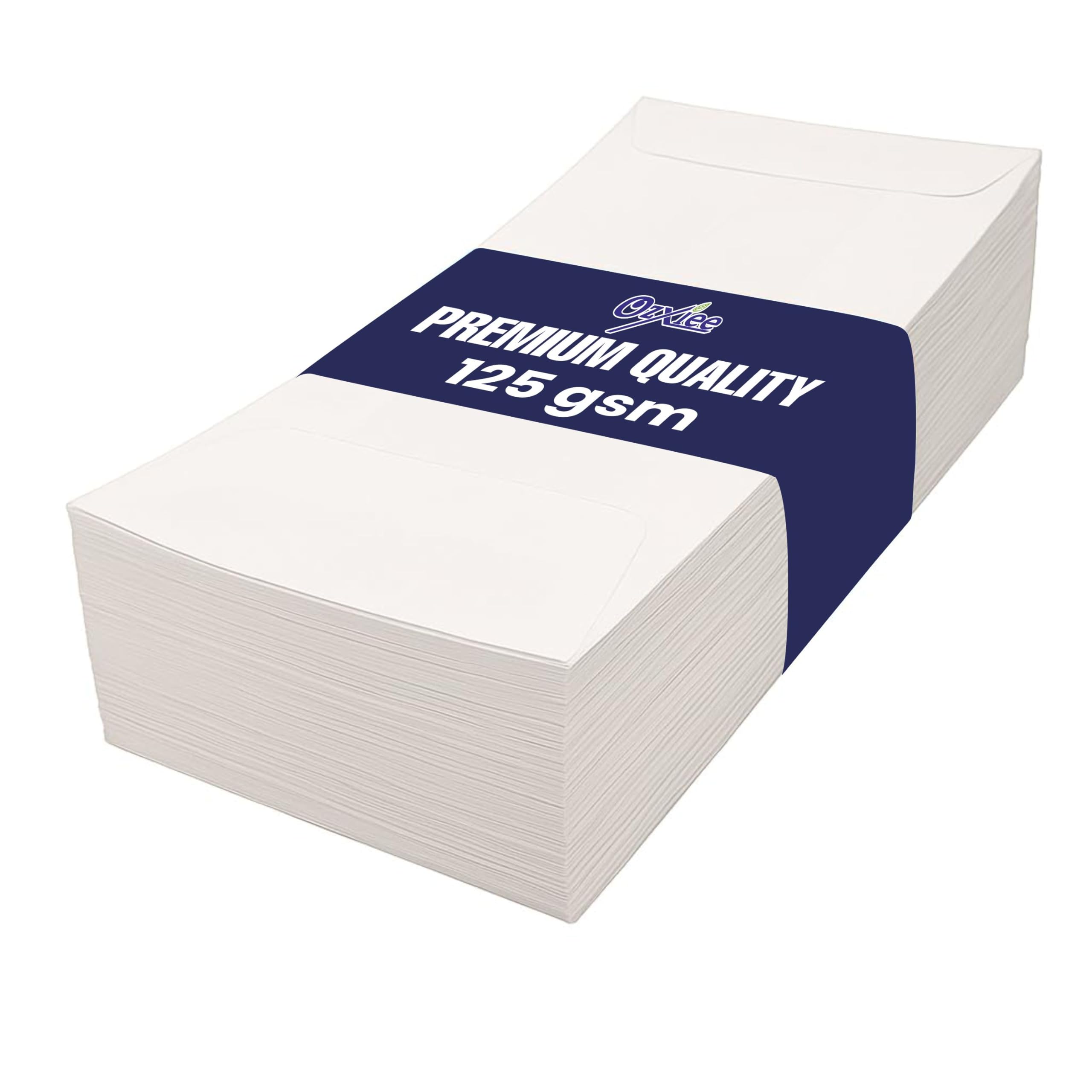 White Cheque Size Envelopes, 125 GSM Paper, 11.43 x 25.4 cm, for Letters, Bills and Cheques, Pack of 50-image-40