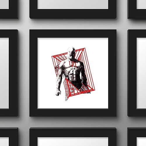 Miniatura 2 de Trends International Gallery Pops Marvel Comics Daredevil - Lienzo decorativo para pared, 12.00 x 12.00 pulgadas, lienzo estirado