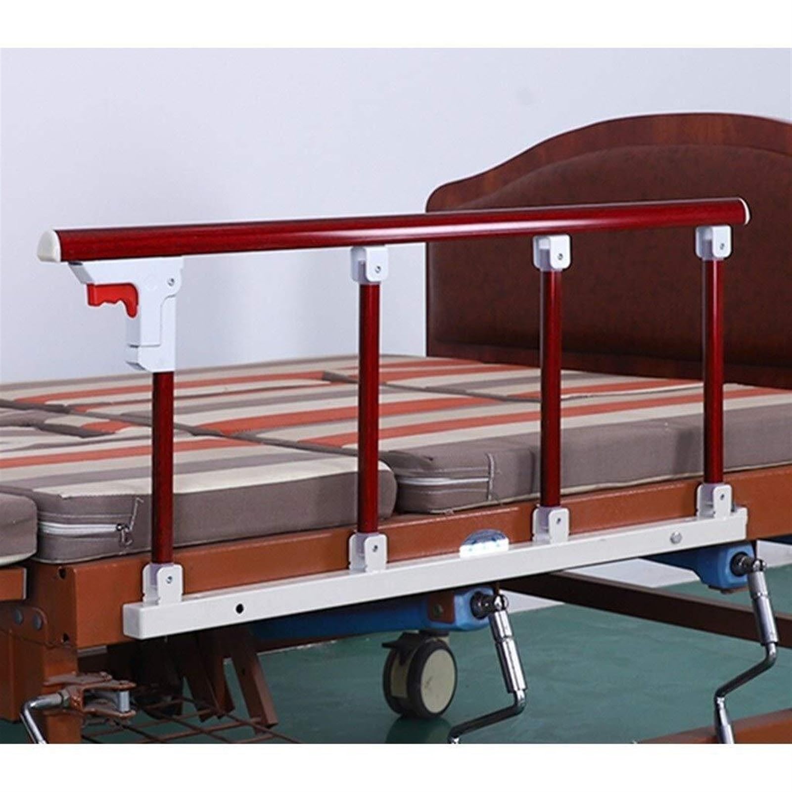 Rampe de lit pliable en aluminium pour personnes âgées modèle B