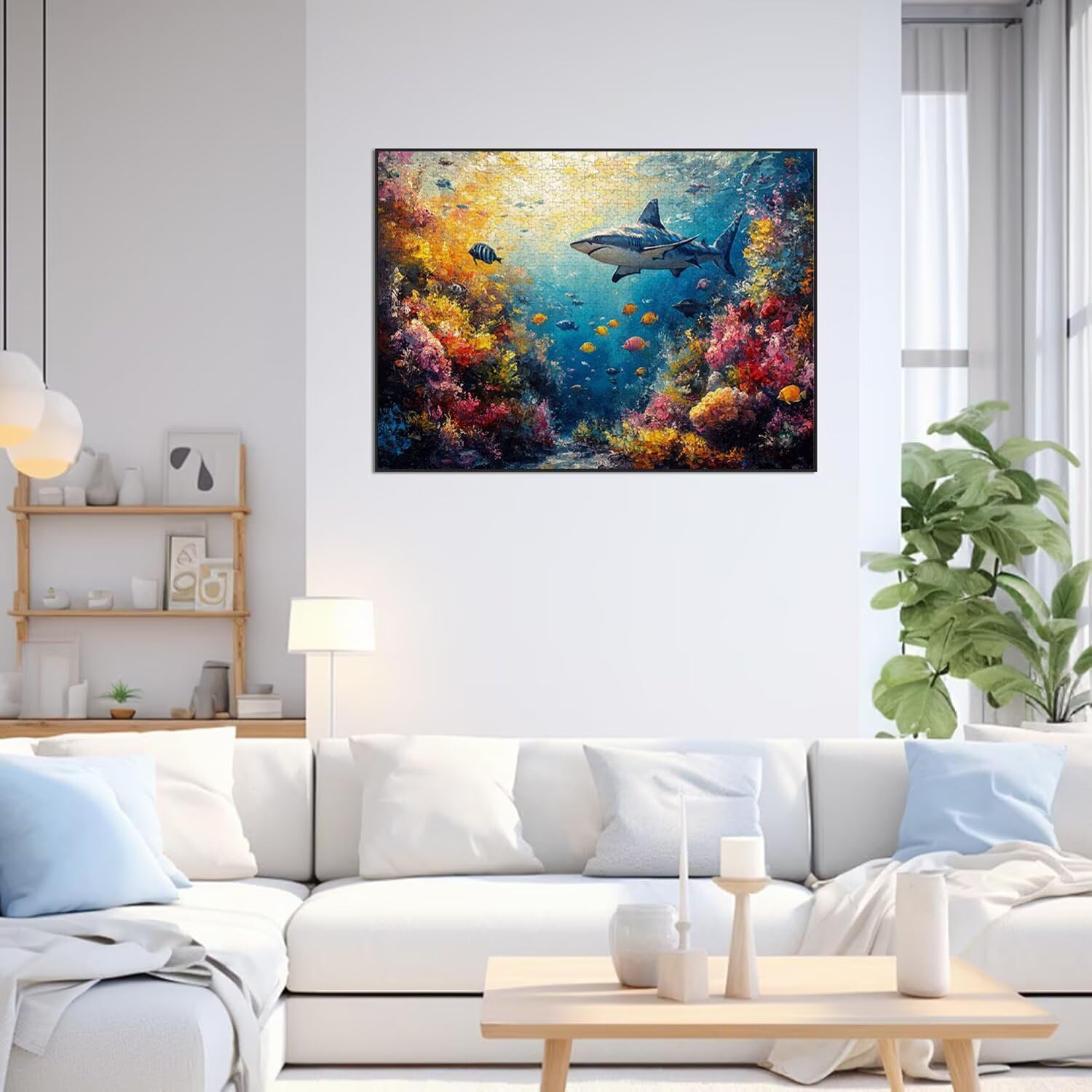 Puzzle 6000 Pezzi Pesce Puzzle Classici per Gioco Familiare, n-889