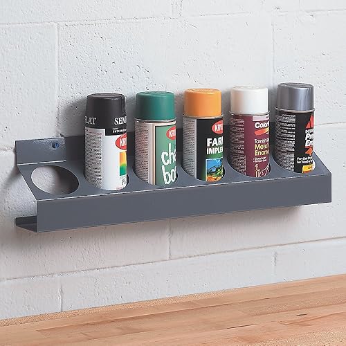 Miniatura 2 de Durham 385-95 6 Aerosoles en lata de acero en frío gris, 21-1/2 pulgadas de ancho x 5-1/4 pulgadas de altura x 3-1/8 pulgadas de profundidad.