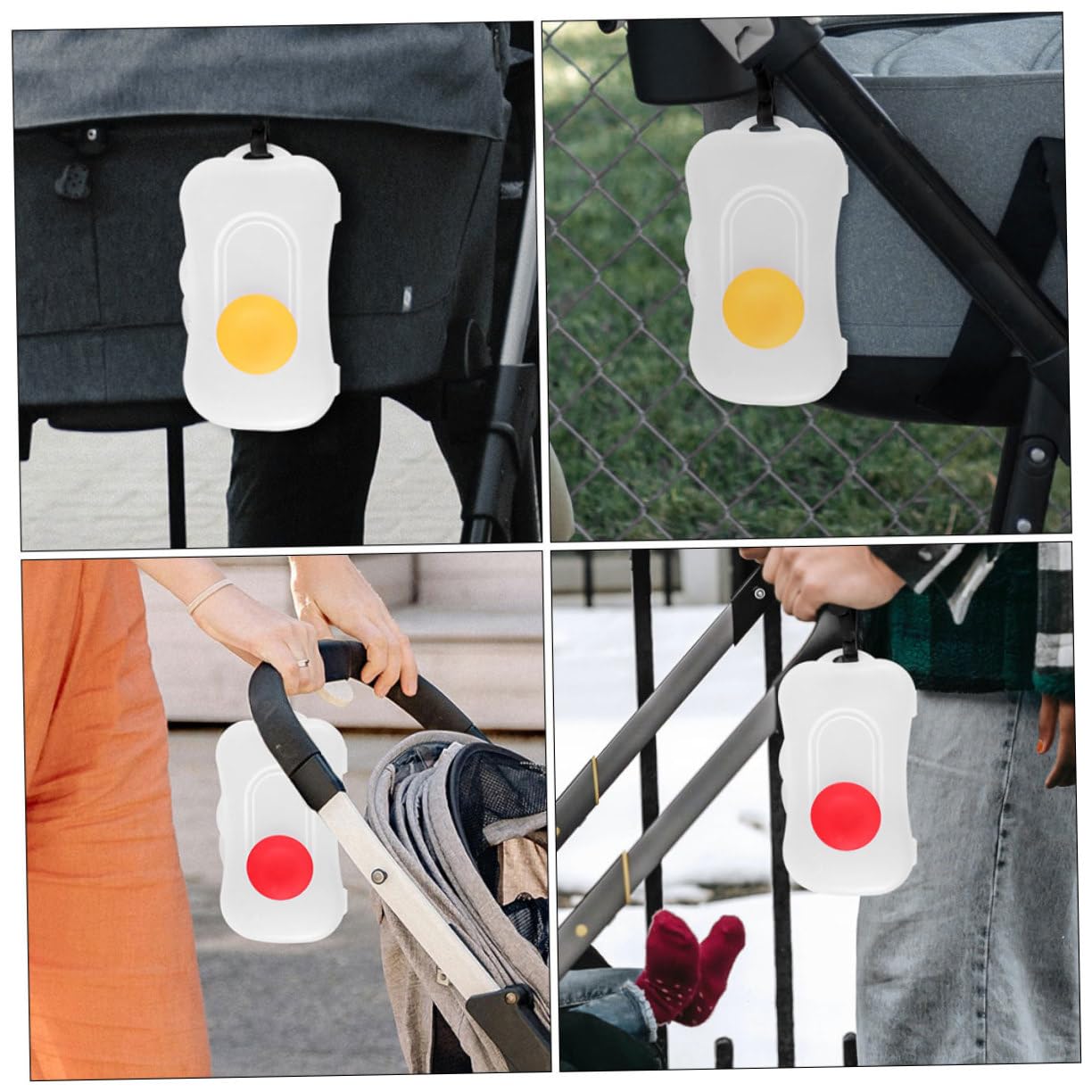 Porta Salviette Umide Per Bambini - Contenitore Compatto Da Viaggio, Dispenser Pratico Per Casa E Outdoor - Foto 3