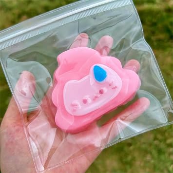 Taba Squishy Toys,Valentines Cat Paw Cute Kawaii Squeeze Toys ,Sticky Squishy Fidget Toys Silicone Squeeze Toy for Stress Relief,Cute Soft Toys,Best Valentines Gift for Anniversary