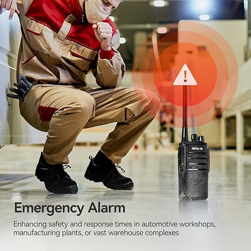 Miniatura 6 de Retevis Walkie Talkies RT21 para adultos, radios de 2 vías Walkie Talkies de largo alcance, radios portátiles FRS bidireccionales con auriculares,