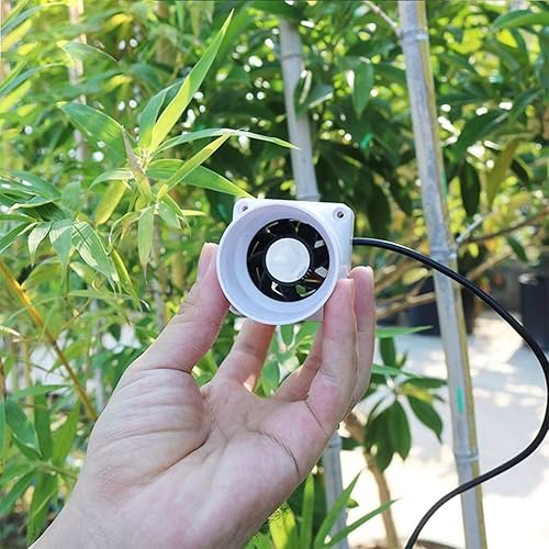 Miniatura 6 de Ventilador de conducto en línea de 2 pulgadas con fuente de alimentación, ventilador de escape de baño, cocina de 12 V 6 W, mini soplador para