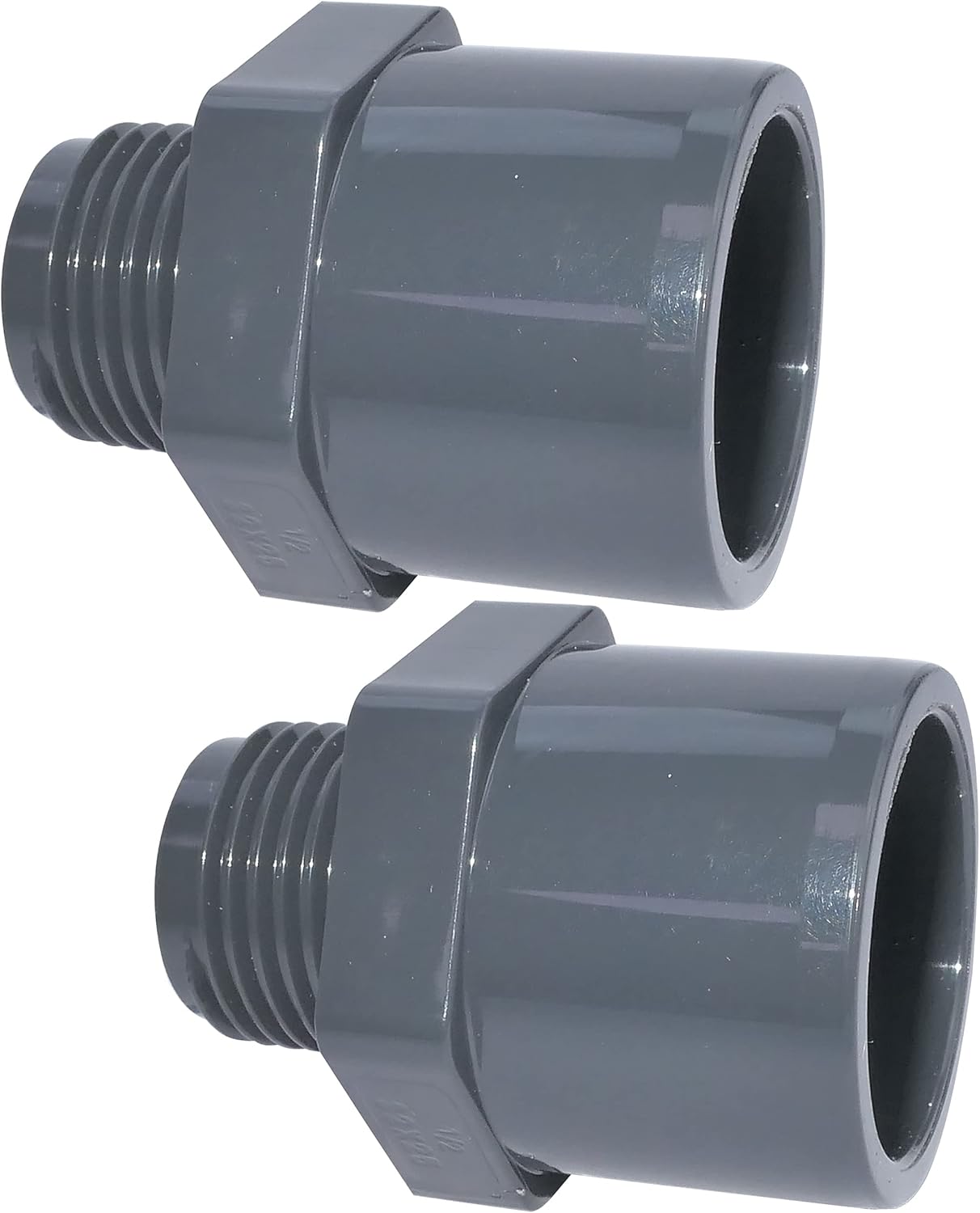 AERZETIX - C67559 - Lot De 2 Raccords Femelles Cannelés 3/4" Pour Tuyau