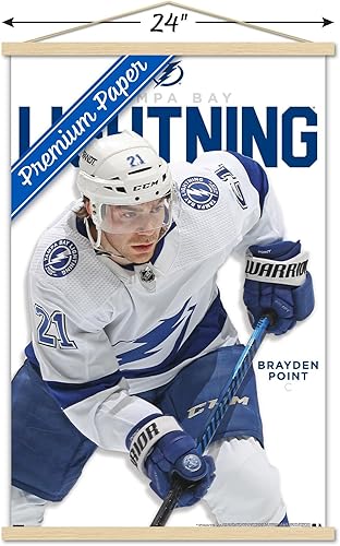 Miniatura 3 de Trends International NHL Tampa Bay Lightning - Póster de pared Brayden Point Feature Series 23 con marco magnético
