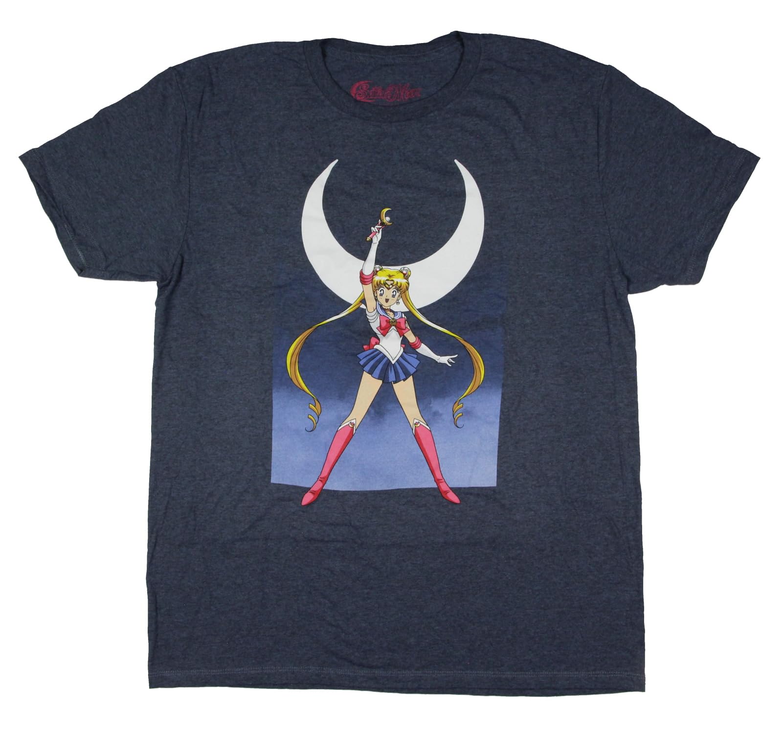 Sailor Moon Anime Men's Usagi Tsukino Sailor Moon Character T-Shirt