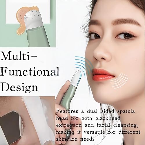Miniatura 4 de Herramienta removedor de puntos negros, espátula facial reutilizable para limpieza profunda, herramienta de cuidado de la piel para hombres y