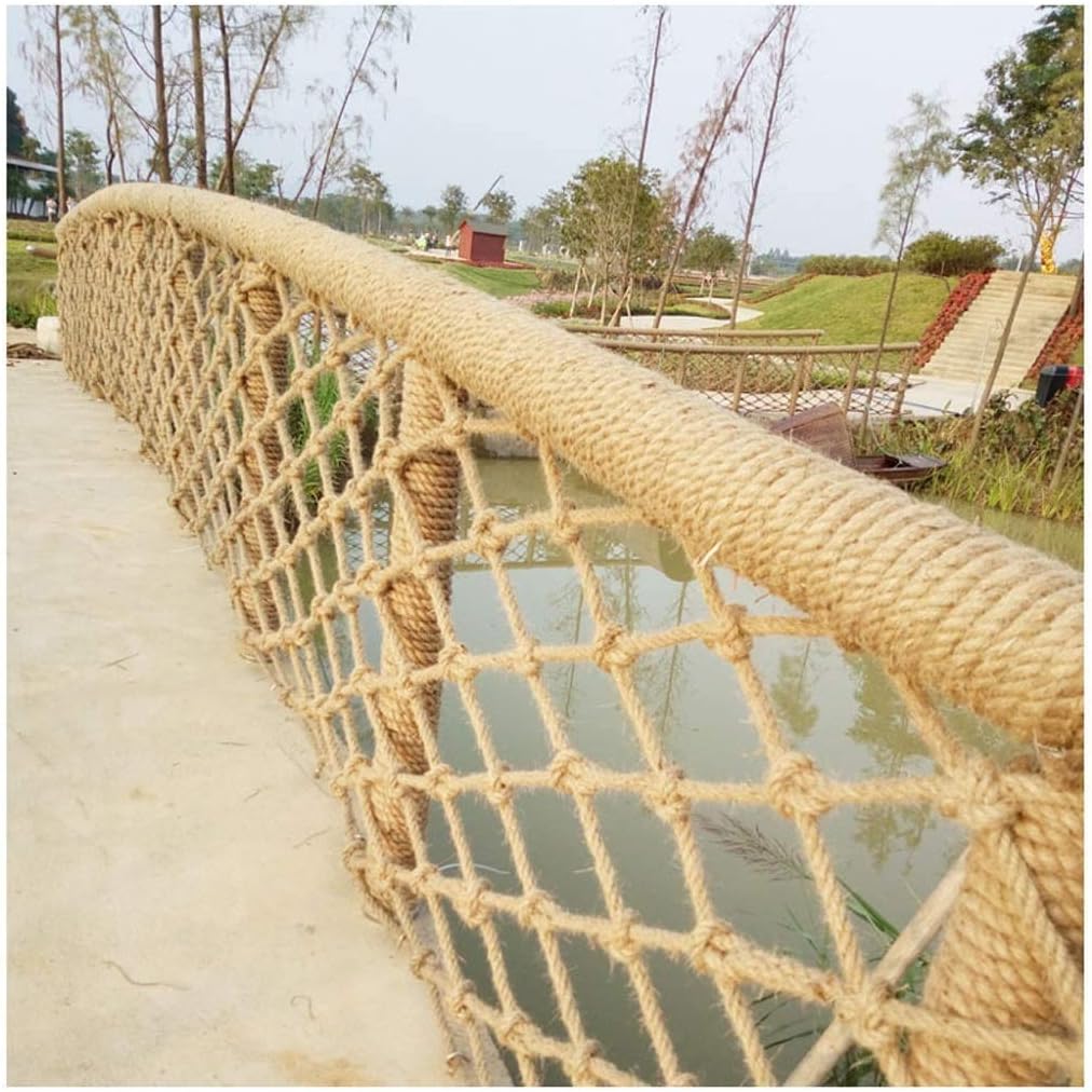 Children's Safety Netting - Decorative Climbing Rope Fence, Indoor Ceiling Decoration & Truck Cargo Protection, Anti-Wear Woven Design