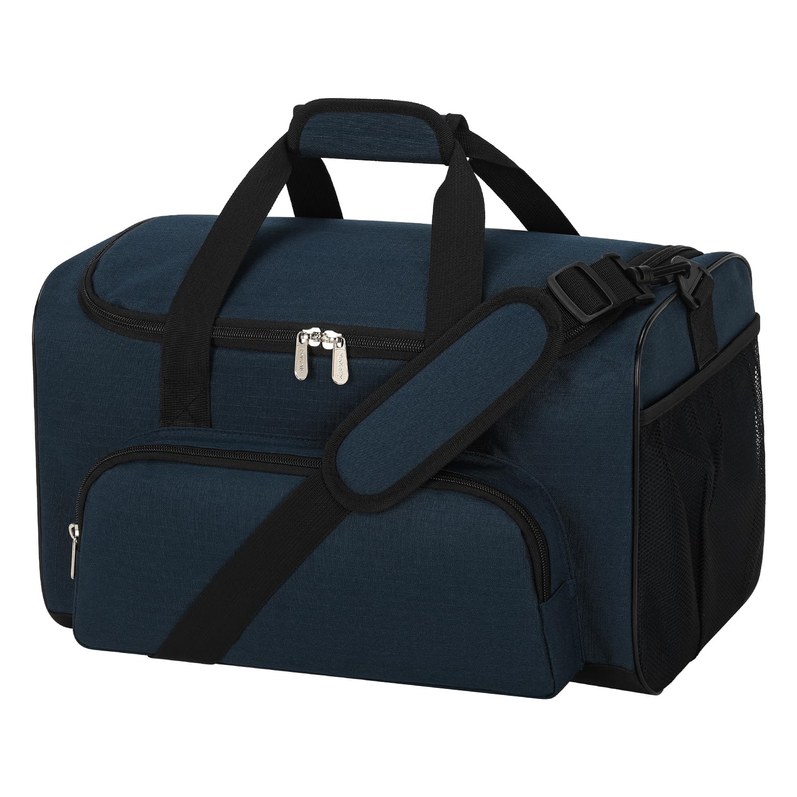 ZZY 25L Small Duffle Bag, 17 inch, Navy Blue