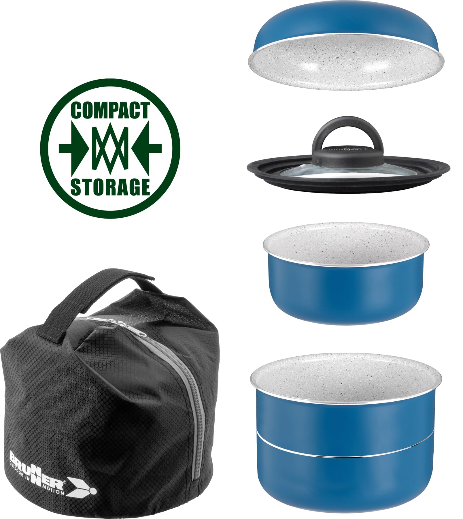 Set Stoviglie Infrangibili Per 6 Persone - 24 Pezzi In Plastica, Piatti, Ciotole, Tazze E Posate - Foto 2