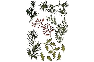 Sizzix Thinlits Die Set 661597 for Christmas Die Cuts
