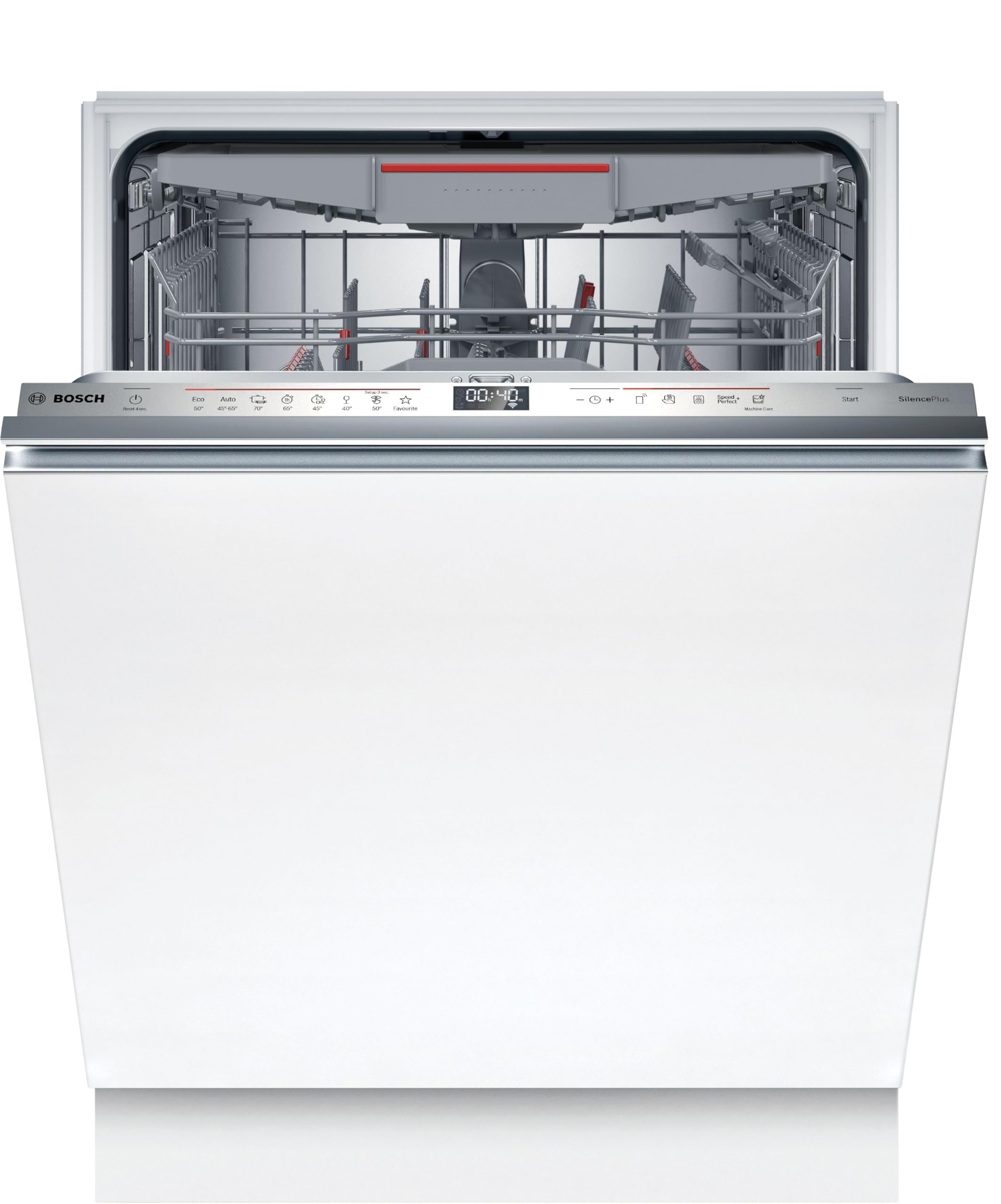 Bosch SMV6ECX93E Silence Plus 40dB - Lavavajillas todo empotrado - Home Connect - 13 cubiertos