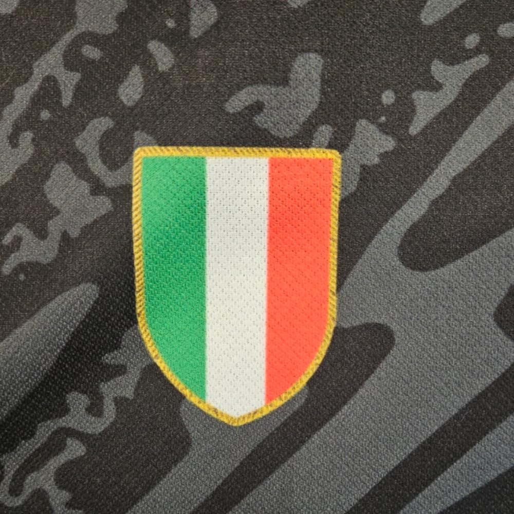 Inter Replica Maglia Portiere Kit 24-25 Replica Ufficiale Maglia Inter Portiere 2024 2025 Personalizzabile, Nero, Grigio, Bambino Ragazzo Adulto Unisex - Adulto