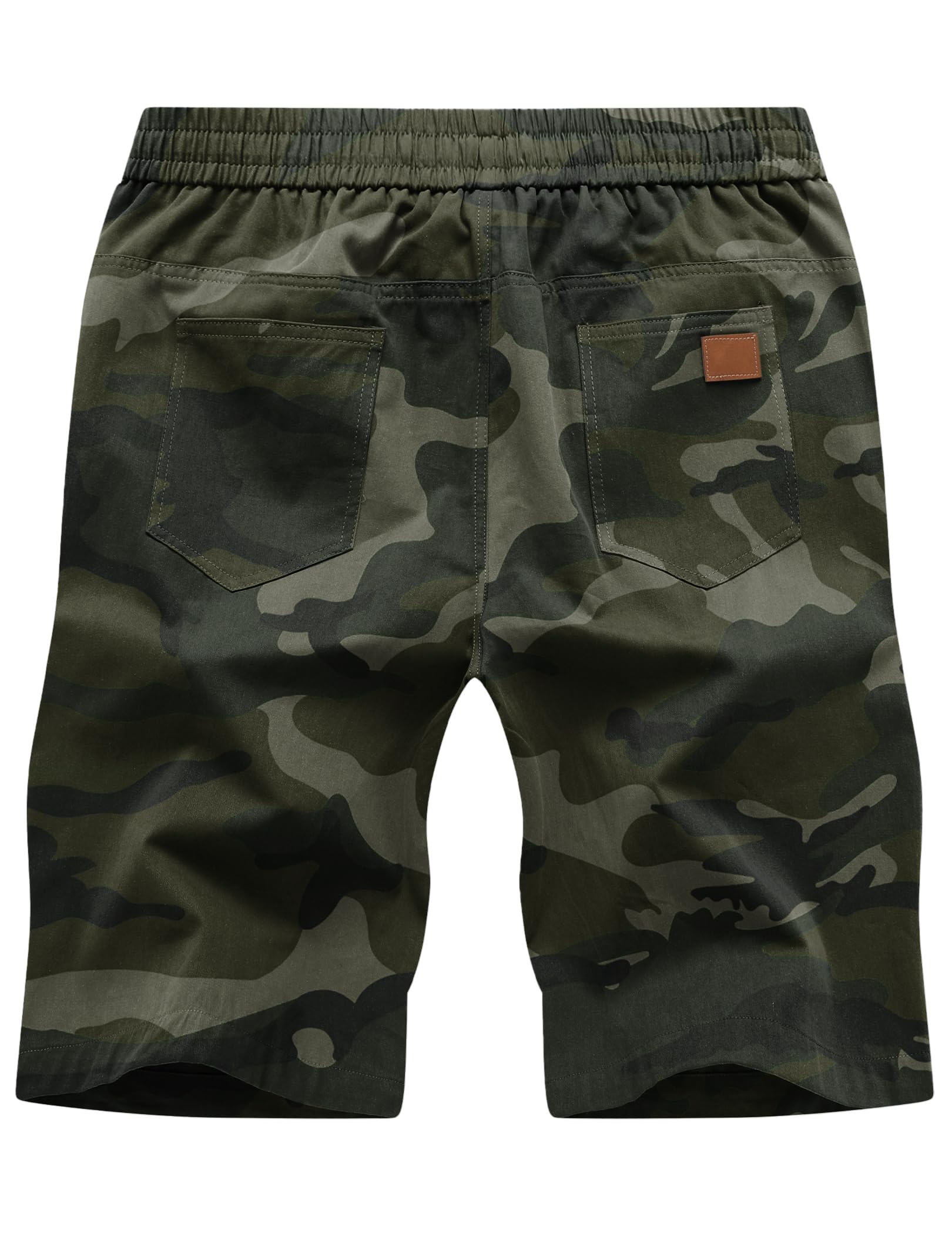 TARAINYA Pantaloncini Uomo Cotone Estivi Casual con Tasche Leggero Coulisse Regular Fit