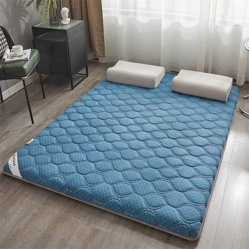 Japanese Floor Mattress,Extra Thick Sleeping Bed for Floor, Foldable