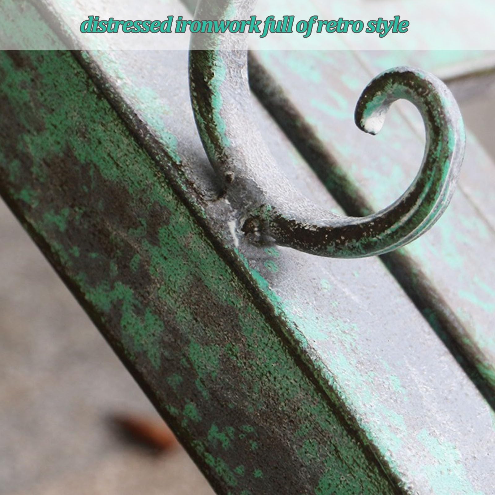 Arco in Metallo per Giardino, Ornamento Decorativo per Esterni | Adatto per prato, laghetto, cortile, patio, fattoria, giardino