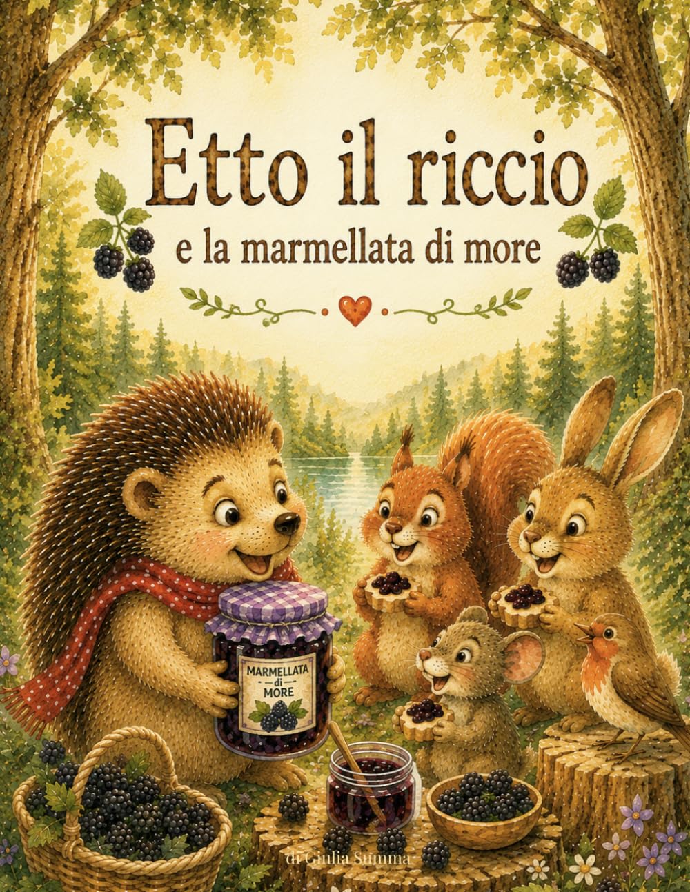 Etto il riccio e la marmellata di more