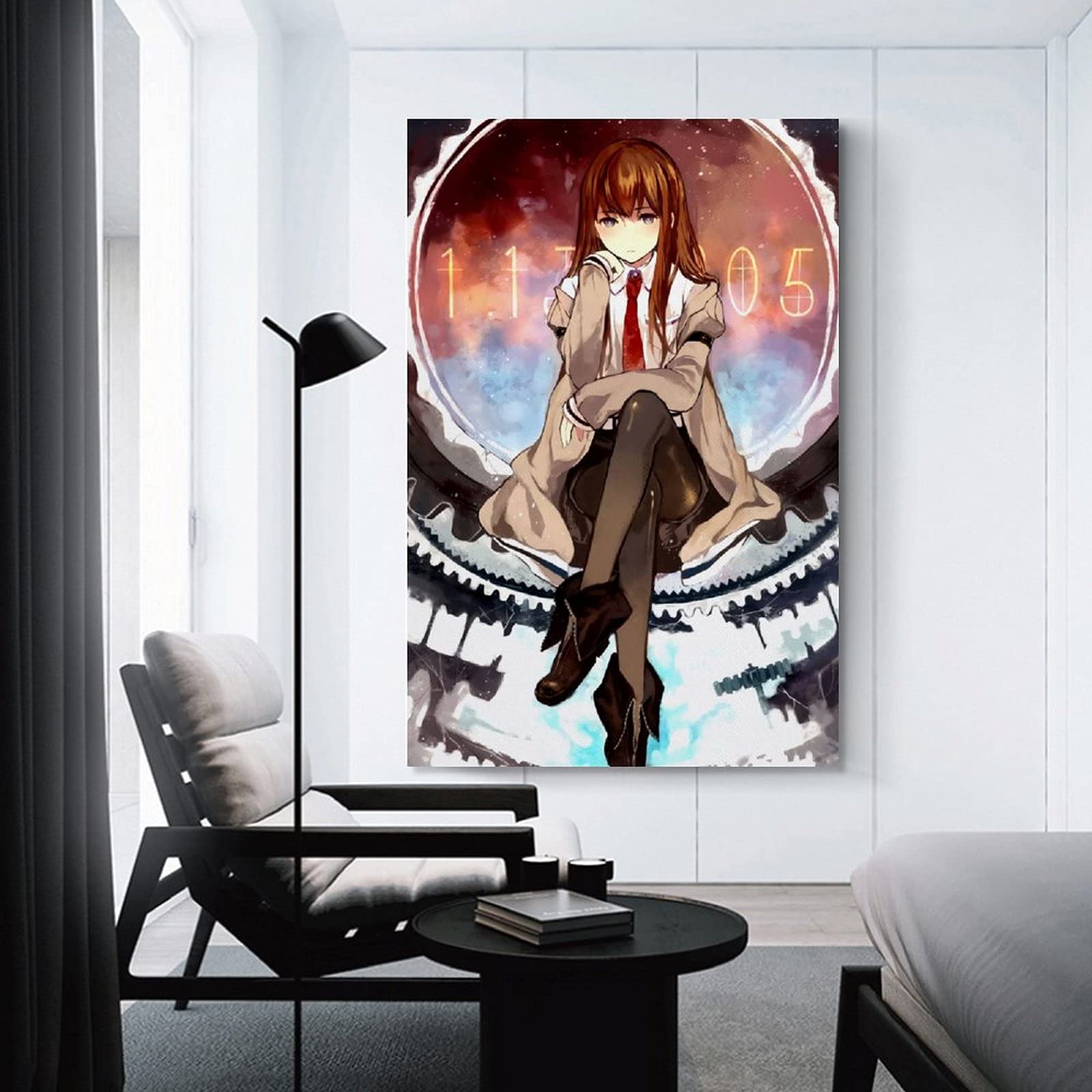 CosplayStudio Large Steins Gate Roll Picture | Kakemono Fabric | Poster 100 x 40 cm | Motif: Kurisu Makise : Buy Online at Best Price in KSA - Souq is now