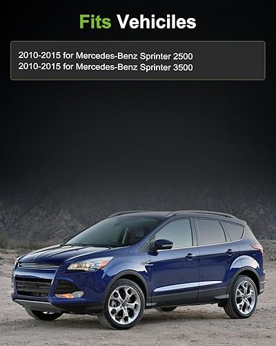 Miniatura 6 de SCITOO Regulador de resistencia del motor del ventilador HVAC del calentador de aire acondicionado para 2010-15 para Mercedes-Benz Sprinter 2500,