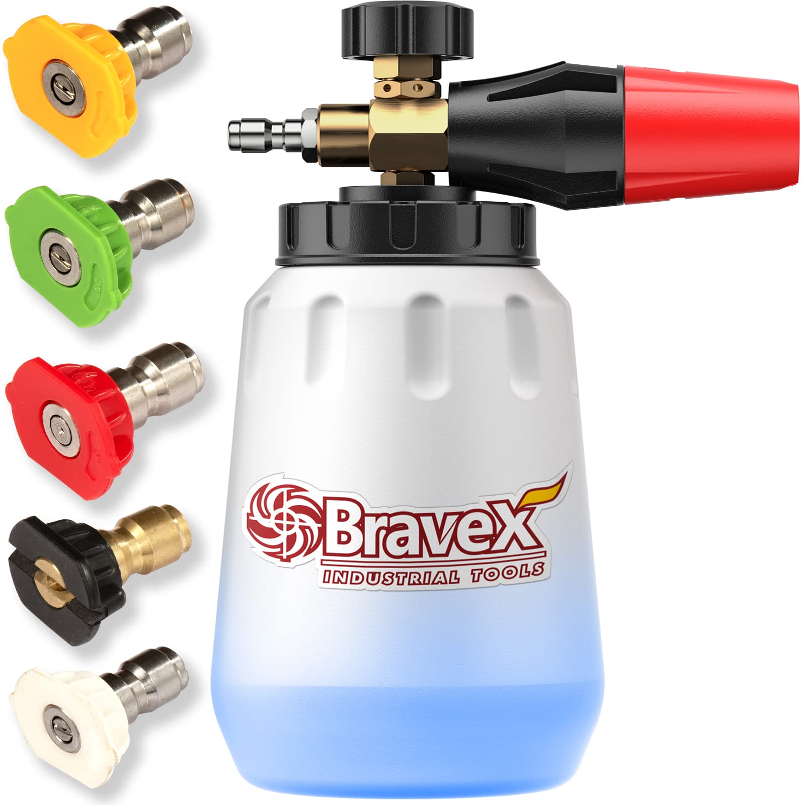 Buy Bravex Foam Cannon, Premium Snow Foam Lance with 1/4" Quick