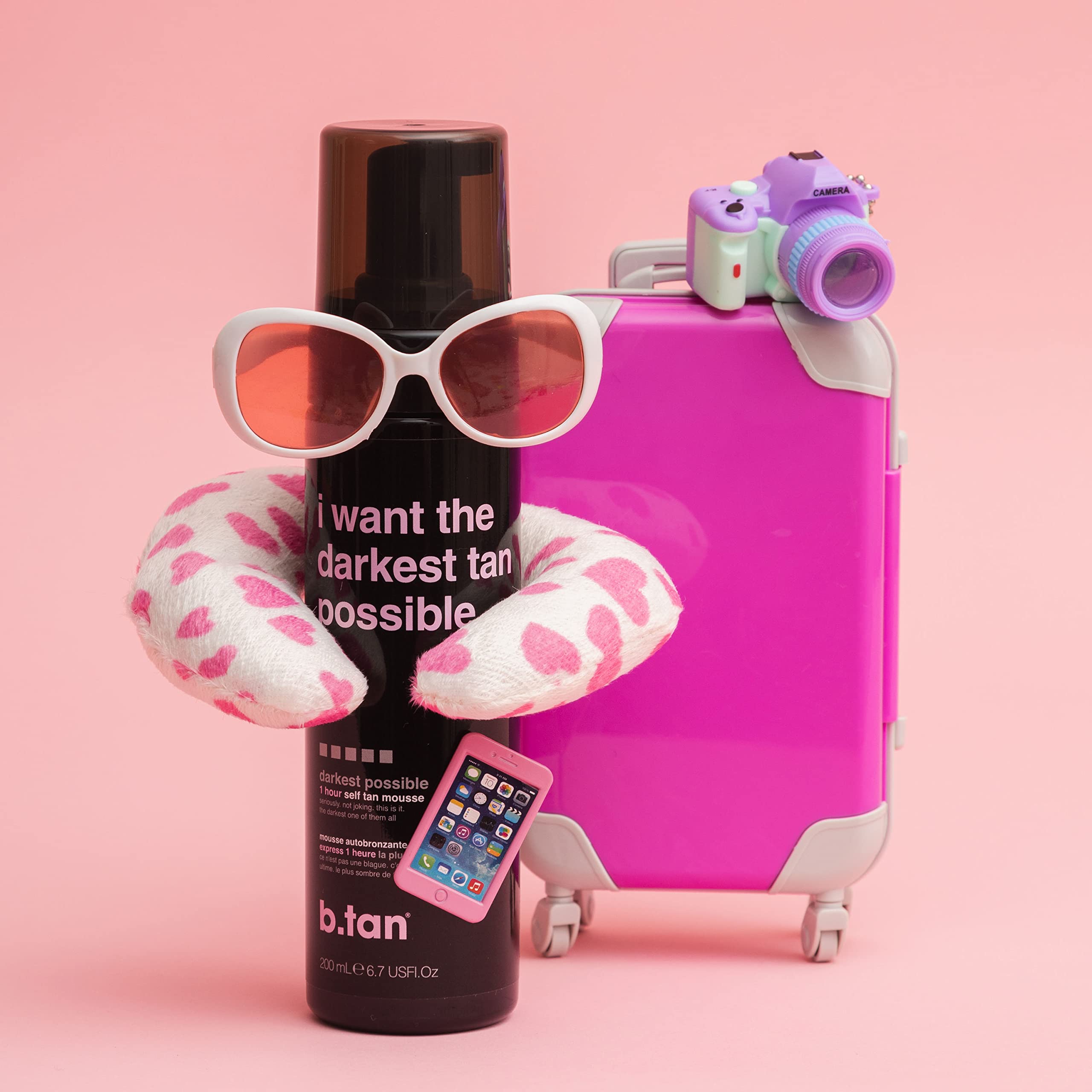 Buy b.tan Darkest Self Tanner Kit Get The Darkest Tan Possible Bundle