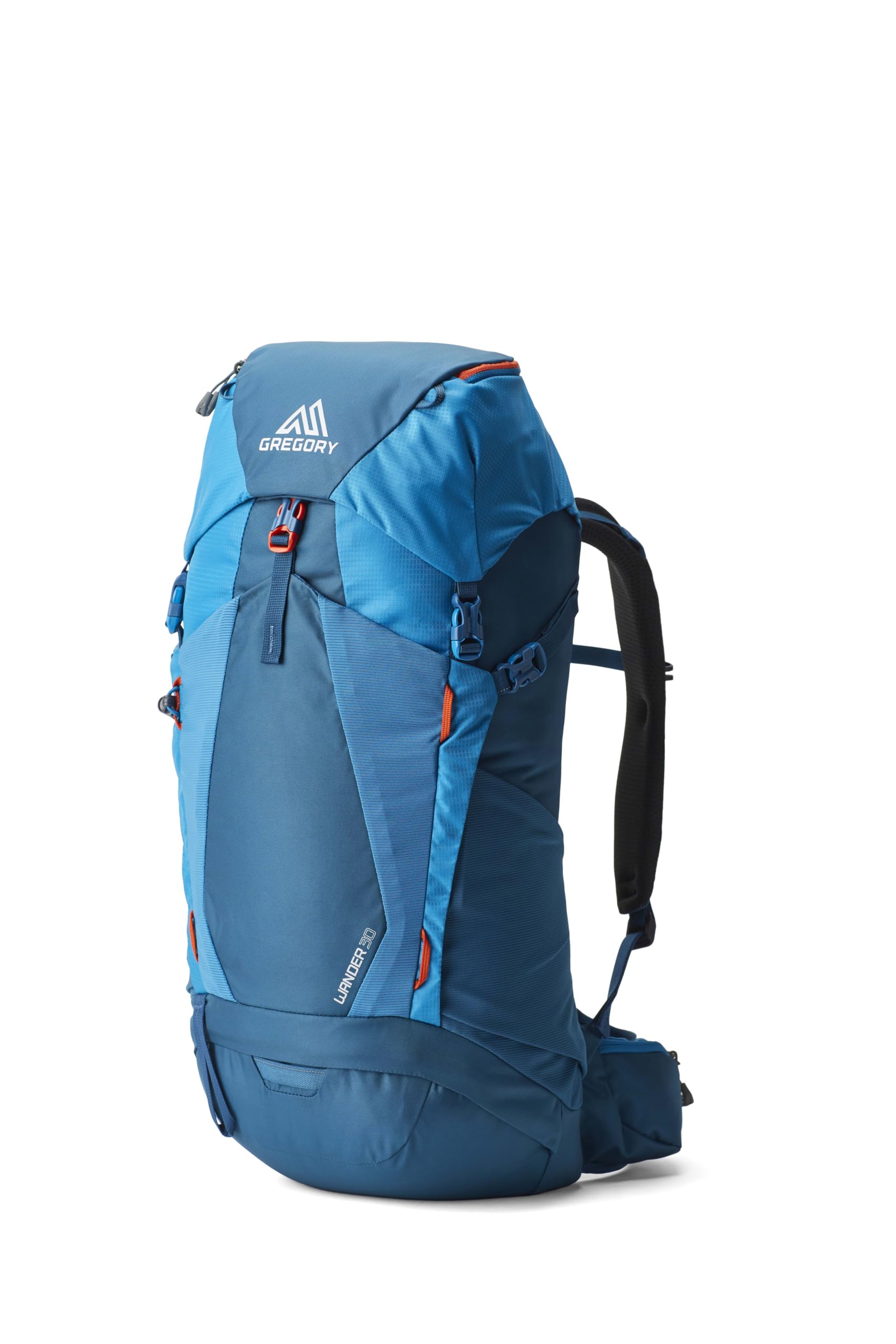 Gregory Youth BKPK'ing - Wander 30 - Kids Hiking Backpack, 63 cm, 30 L, 0.89 KG, Adjustable Children’s Daypack for Hiking, Hydration Compatible, Lightweight Pack for Boys & Girls, Blue (Pacific Blue)