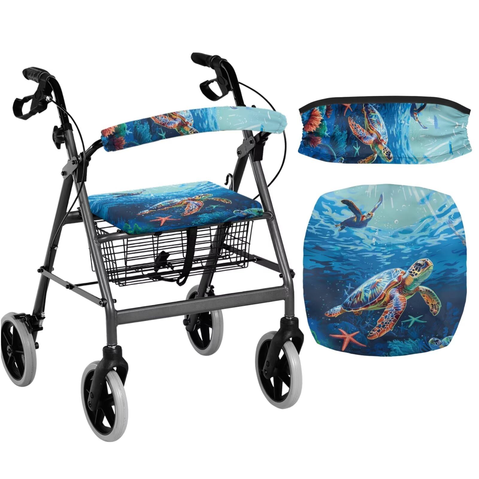 Rollator Seat Covers - Butterfly Design -30 Rollator Seat Covers - Butterfly Design -30