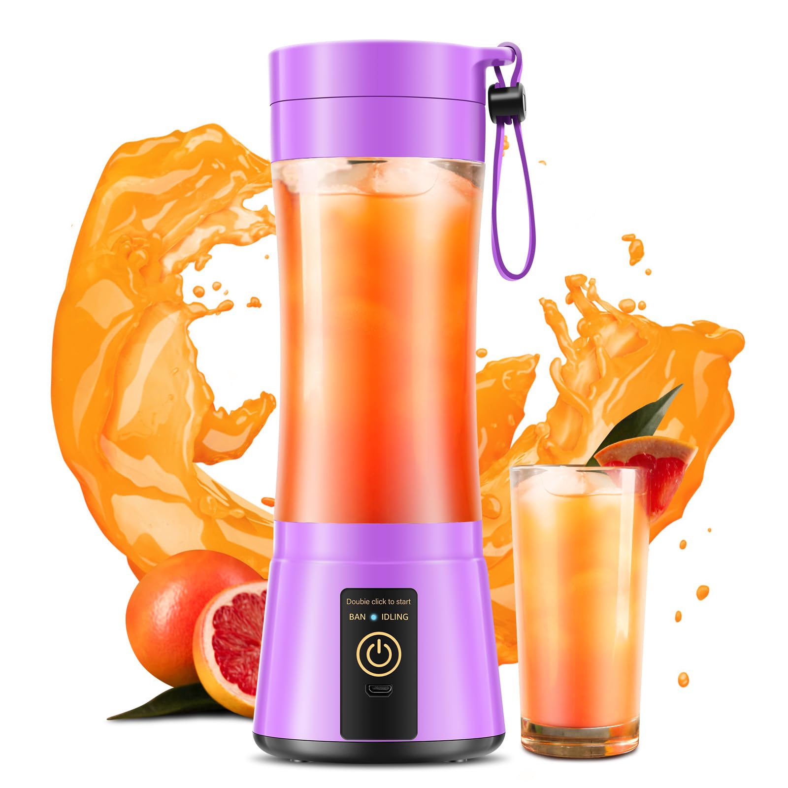 Portable Small Personal Blender - Mini Blender Make Smoothies