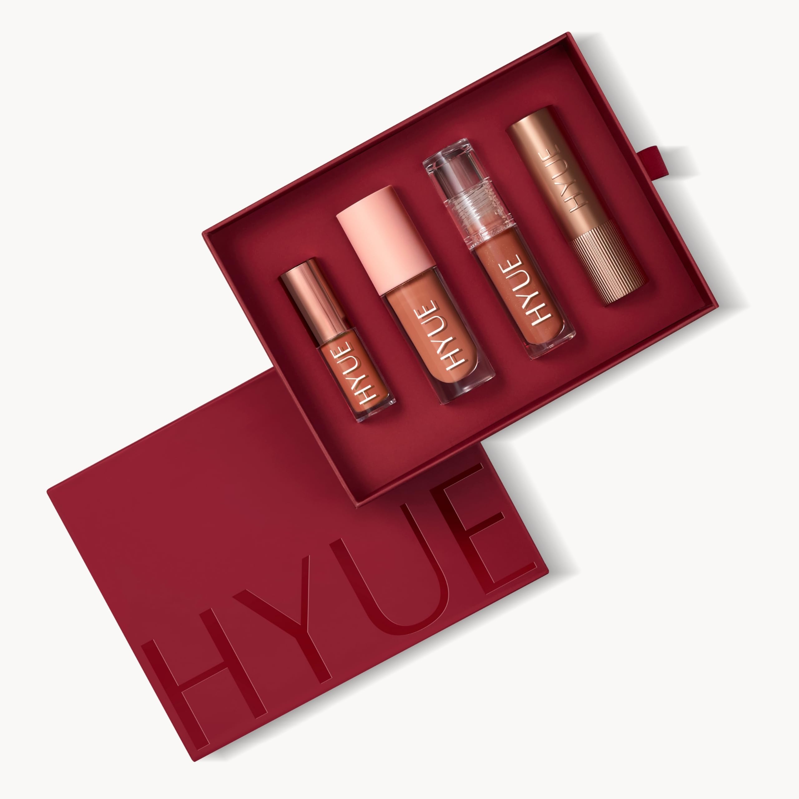 HYUE Notoriously Nude Lip Kit - Liquid & Velvette Matte Lipsticks, Lip Tint, Lip Plumper | 16.4 ml | Long-Wear Soft-Matte Finish | With Jojoba Oil, Almond Oil & Indian Gooseberry Extract-picture-37