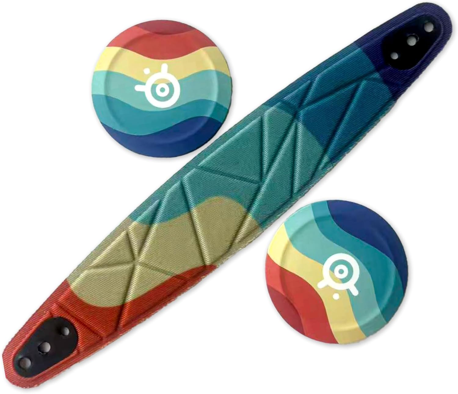 Replacement Headband Pad and Earcup Covers Compatible with SteelSeries Arctis Nova Pro, Arctis 7, 7P, 7X Headsets (Colurful Camo)