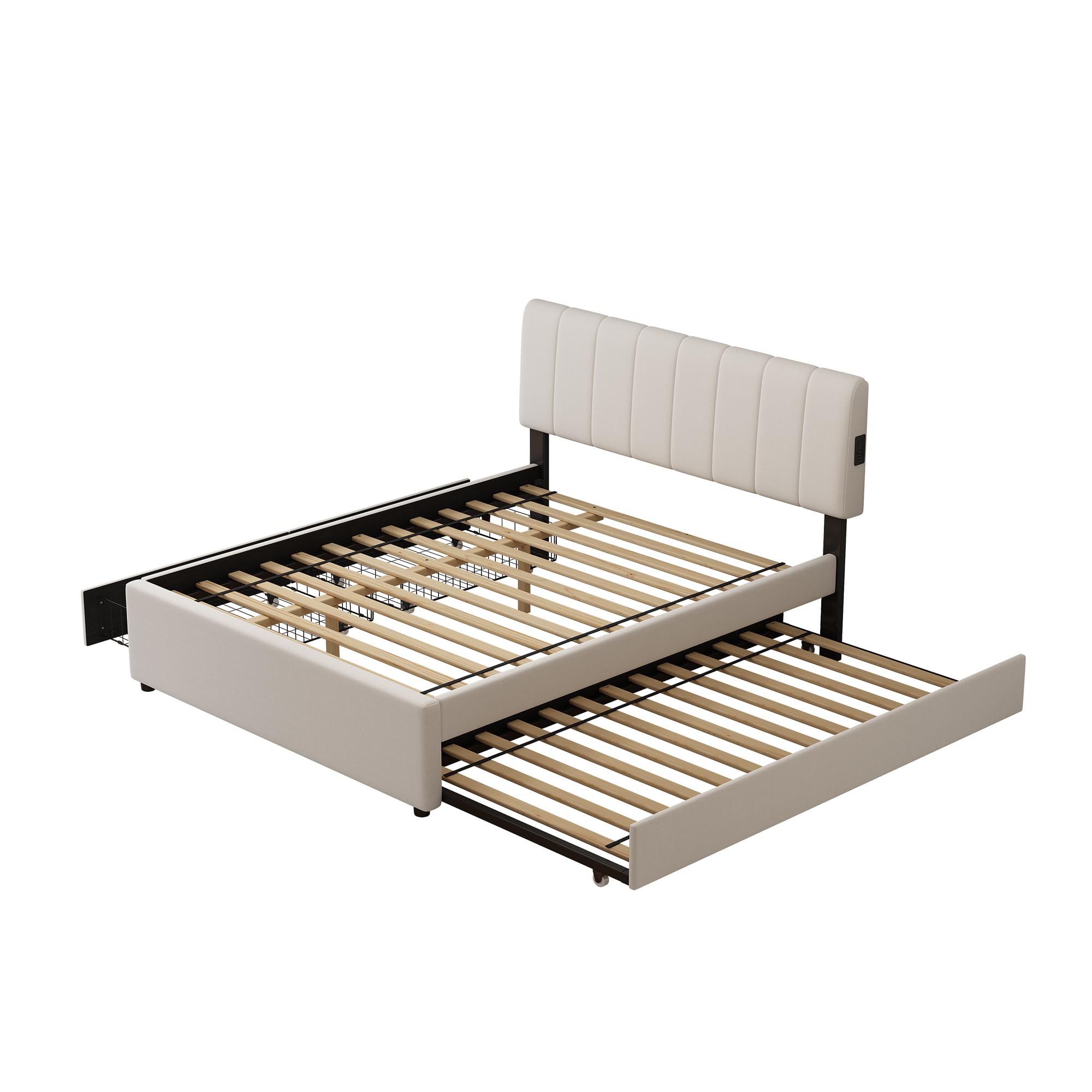 View 1 of **Pet Hair** FAVSH Queen Bed Frame