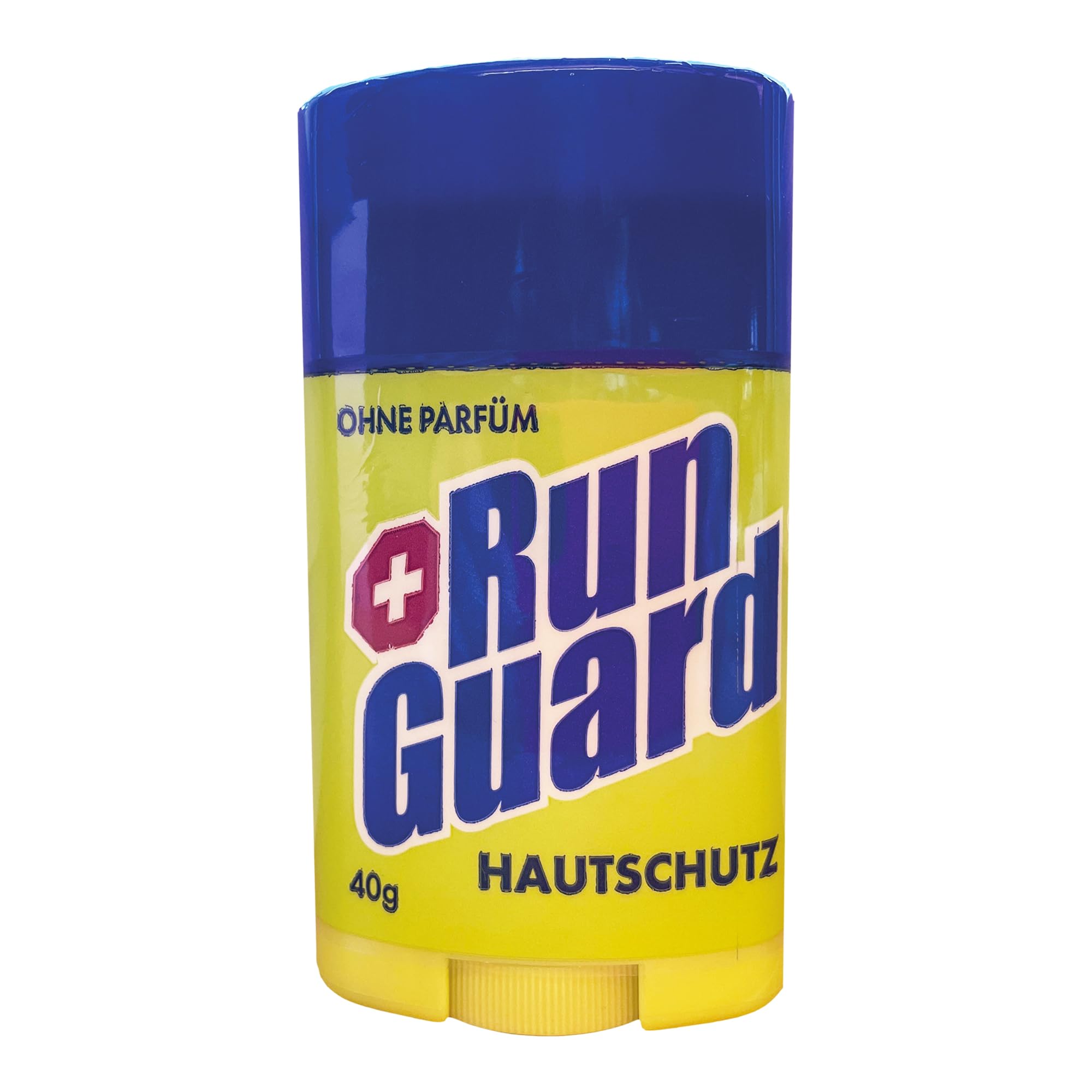 RunGuard Original Skin Protection Anti-Friction Stick 40 g Against Chafing, Blistering and Skin Irritation on Feet, Thighs, Arms, Nipples