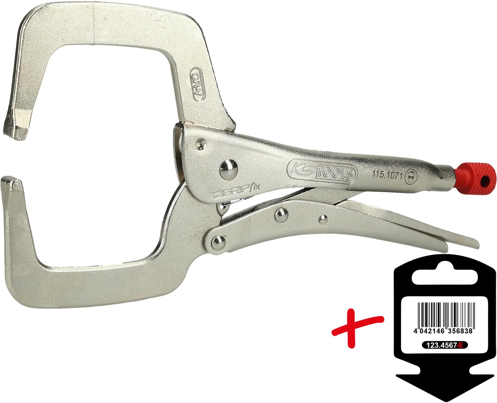 KS-Tools 115.1071-E Schweiß-Klammer-Gripzange,285m - Image 2