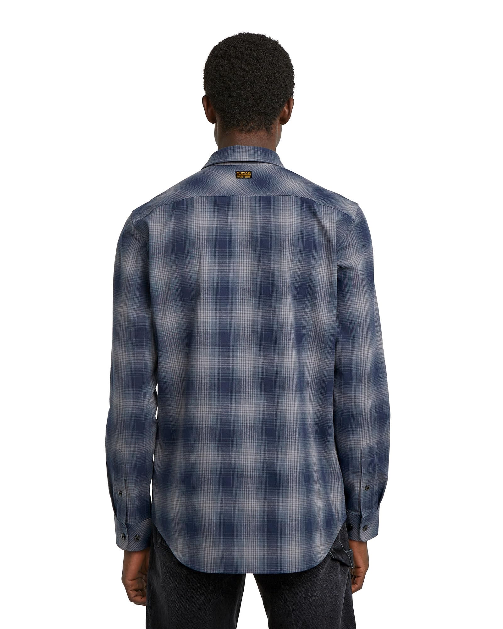 G-Star Herren Marine Slim Long Sleeve Shirt