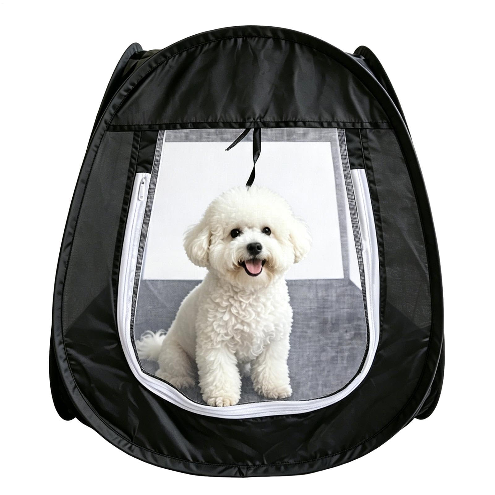 Recinto de descanso plegable para perros y tienda de campaña de malla transpirable