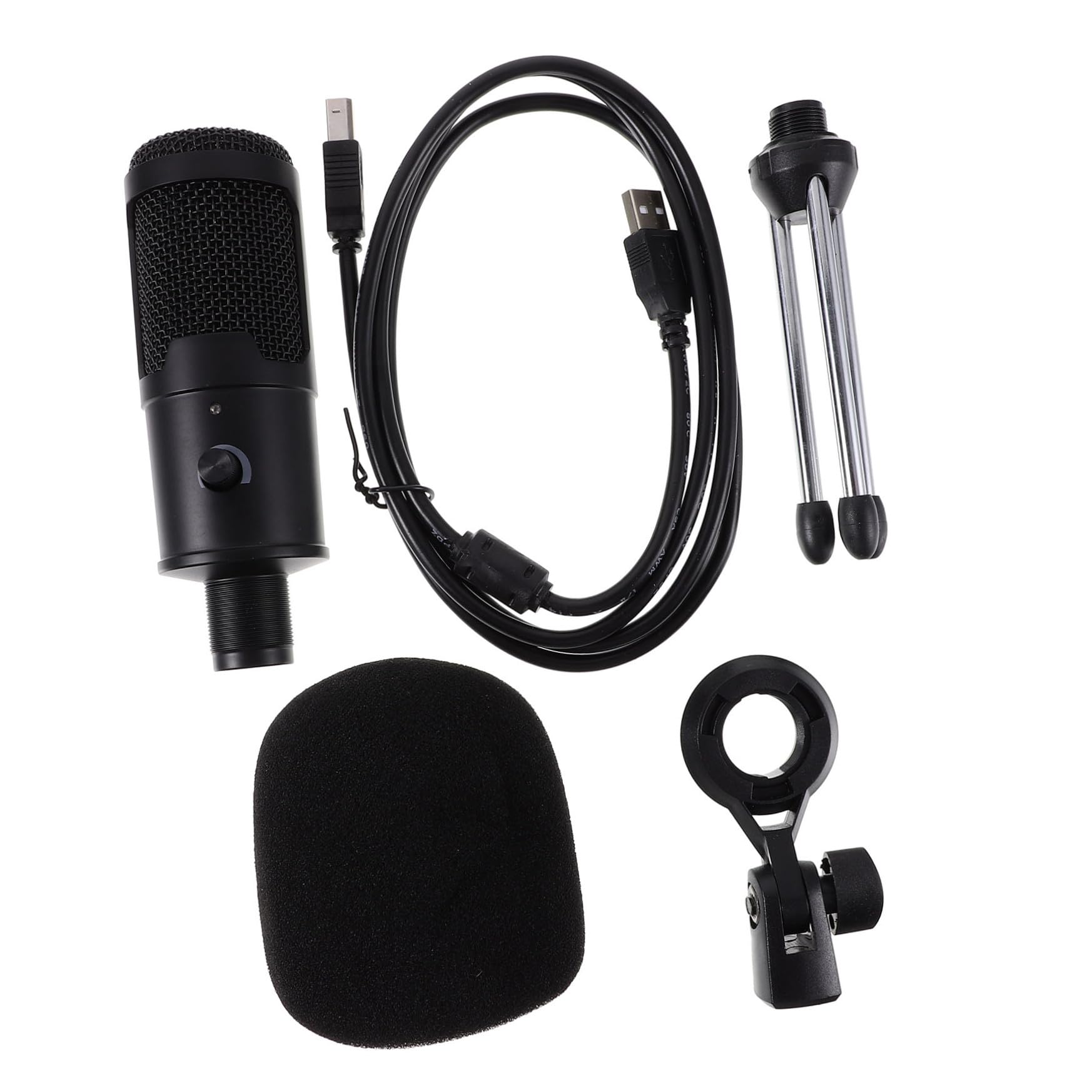 Toddmomy Micrófonos de Condensador Micrófono USB para Grabación de Conferencia Soporte para Video Chat Streaming y Gaming Varios Estilos