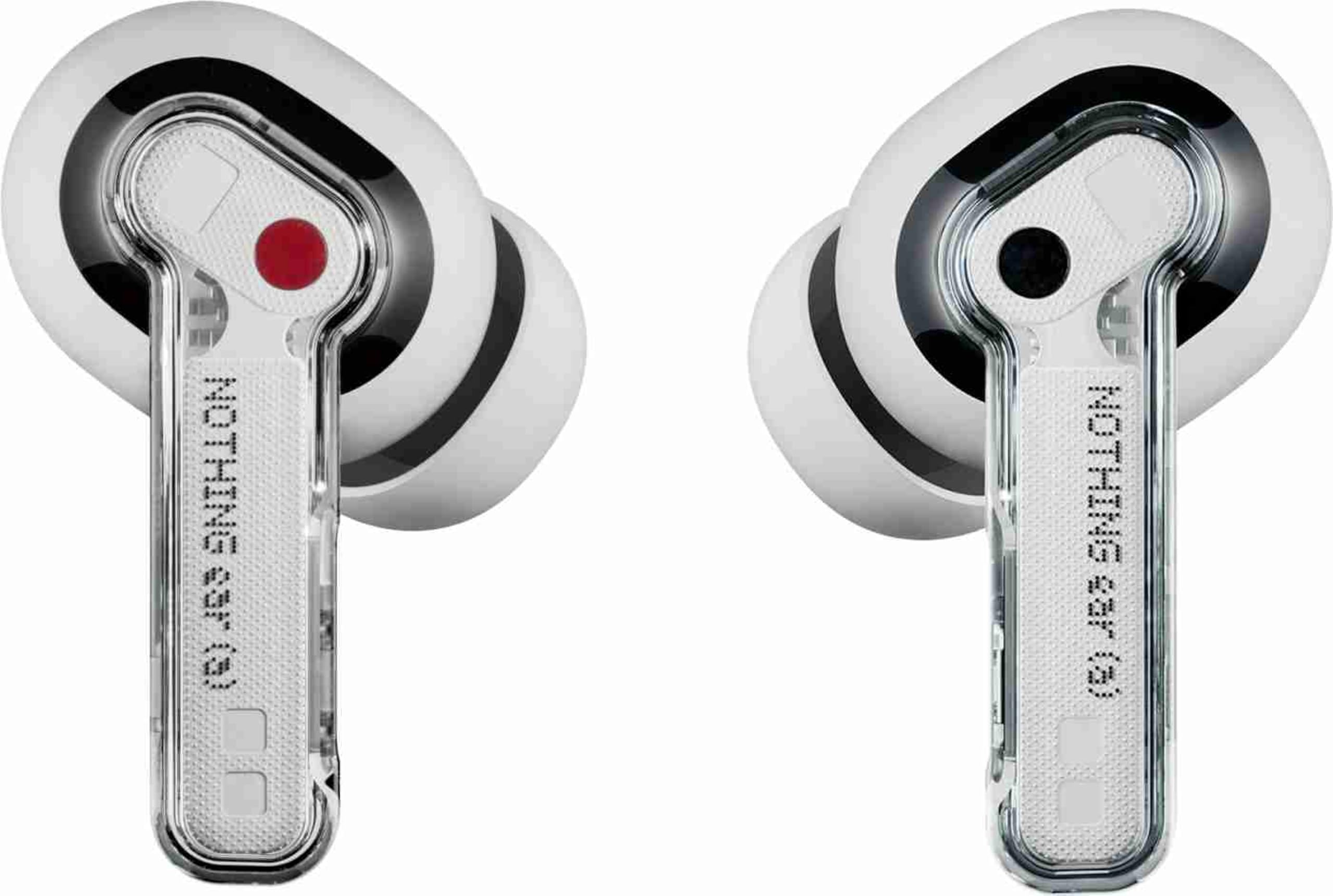 Nothing Ear (a) 2024 | ChatGPT Compatible | Hi-Res Audio | LDAC Bluetooth Headset (White, True Wireless) — Amazon image 2