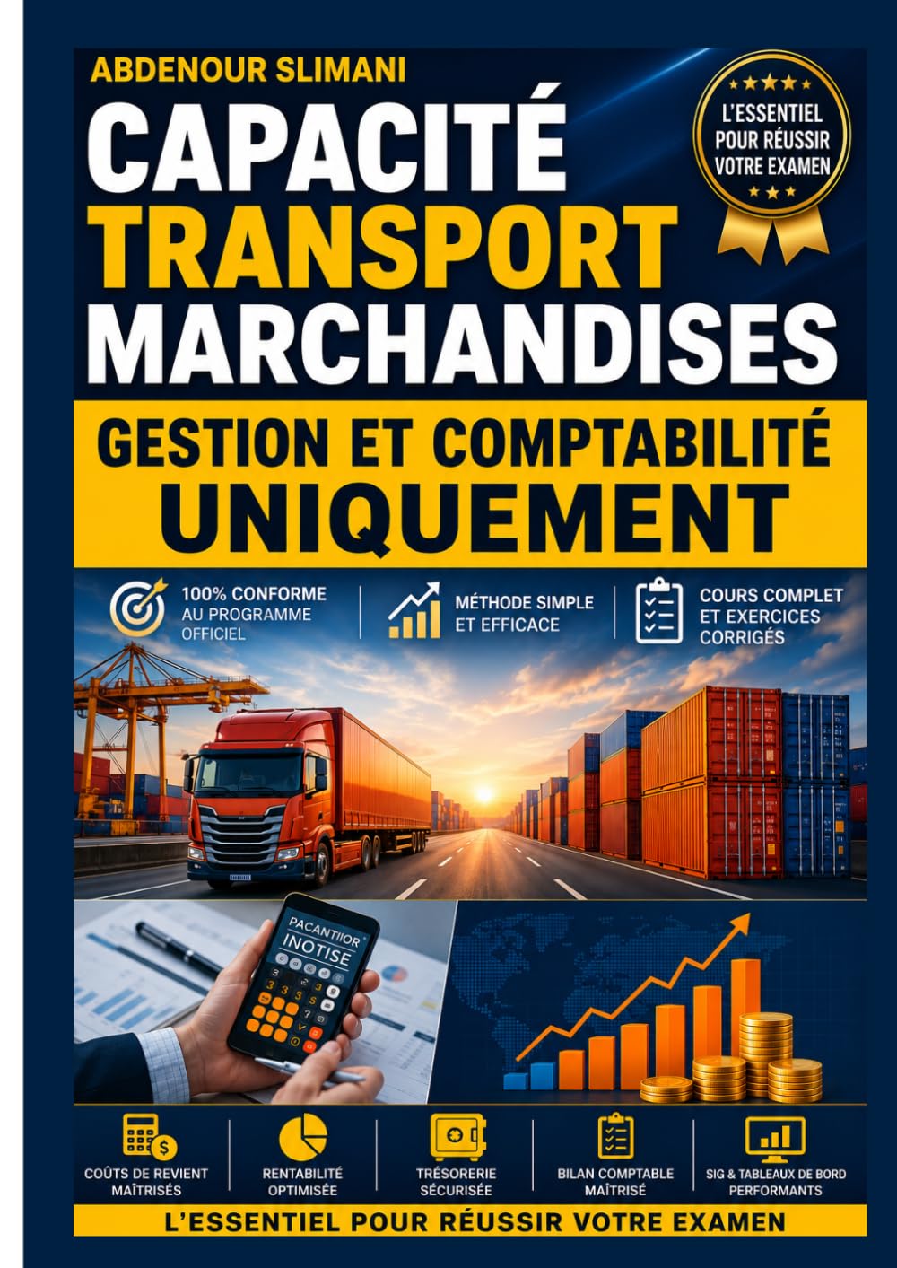 Capacité Transport Marchandises : Le Guide Complet en Gestion et Comptabilité: Coûts de revient, rentabilité, trésorerie, bilan comptable et SIG : l’essentiel pour réussir votre examen