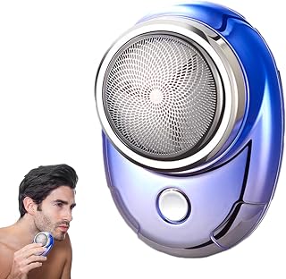 Mini barbeador elétrico para homens - bolso recarregável para homens | Men's Travel Essentials, Barbeador Elétrico para Trabalho, Acampamento, Jornada, Encontros, Escritório, Vida Kagrote