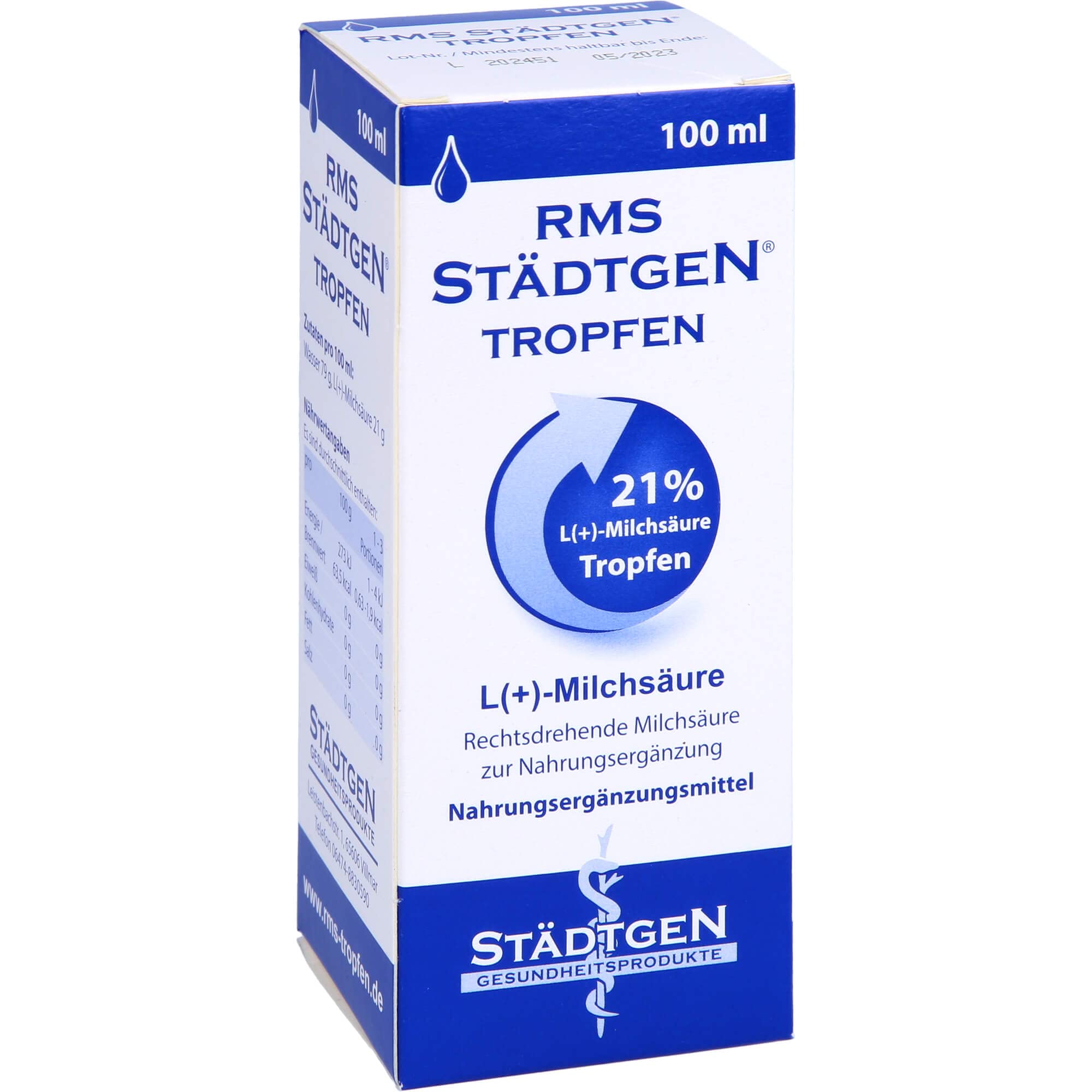 RMS Städtgen Tropfen