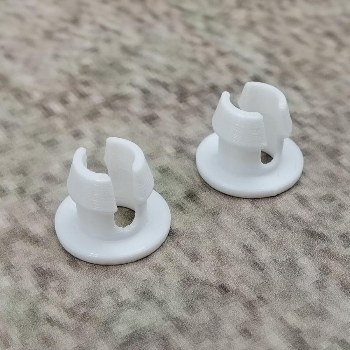 Boccola articolata di ricambio, 8 pezzi, colore bianco, compatibile con Bremhey Dinett Gerlinol ADT, carrello da portata