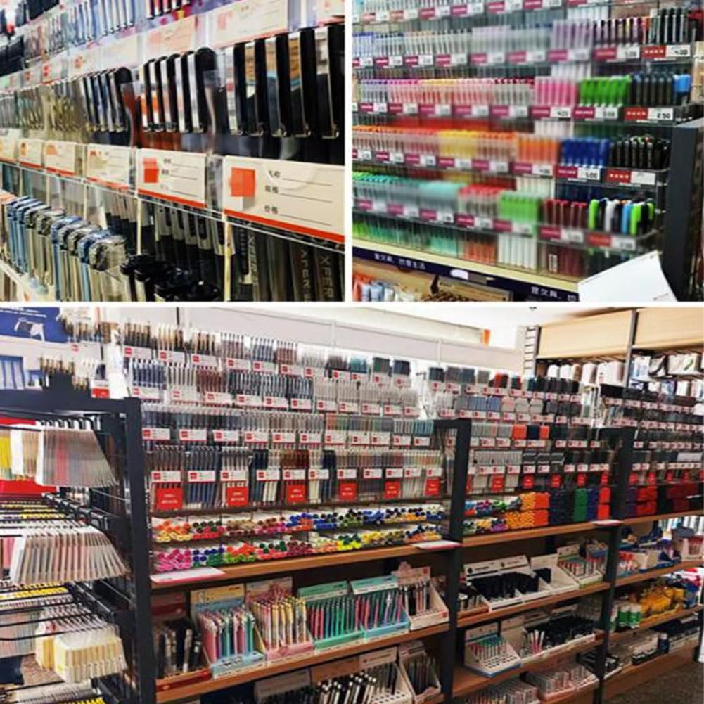 Trasparente Portapenne Acrilico per Esposizione, Libreria Grande Capacità Banco Di Mostra Della Penna, Deposito Di Cancelleria Custodia per Pennelli, Gradini Multilivello, Facile Da Montare ( Colore :