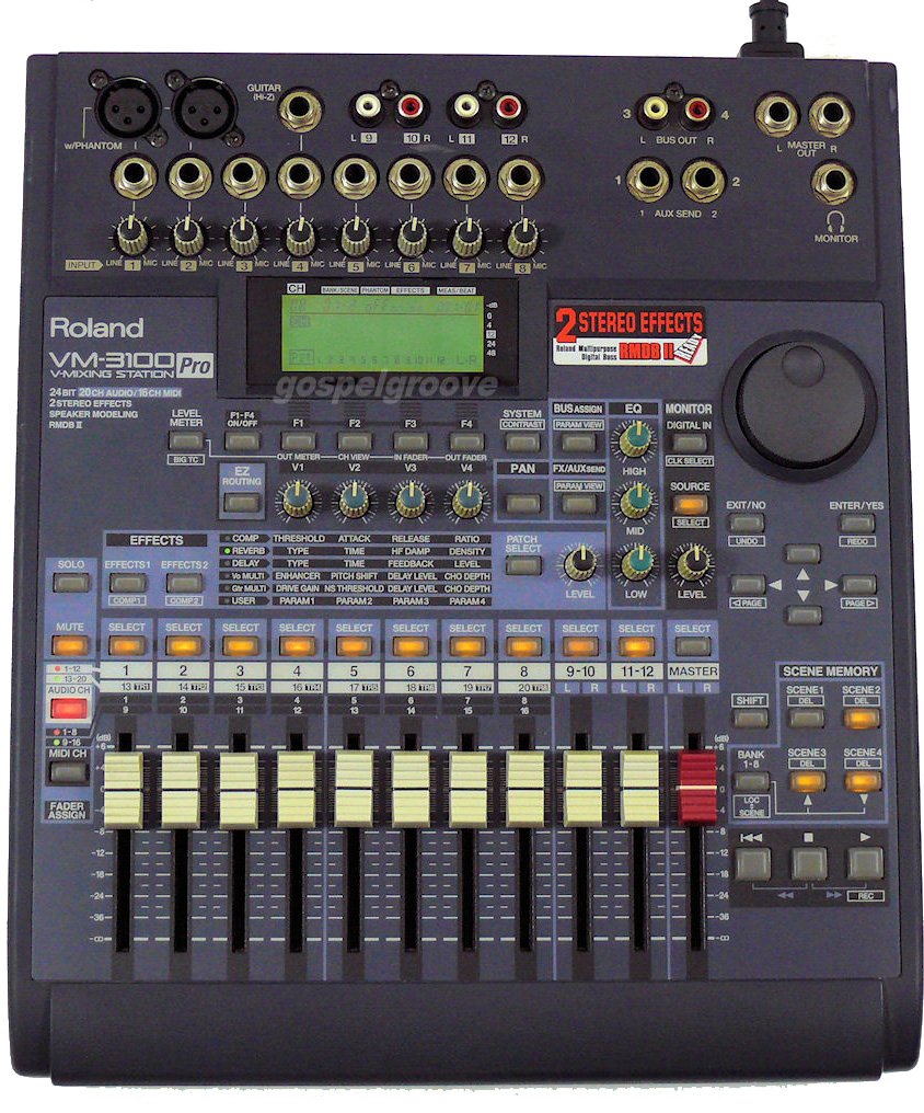 Amazon | デジタルミキサー Roland VM-3100Pro | ミキサー | 楽器  