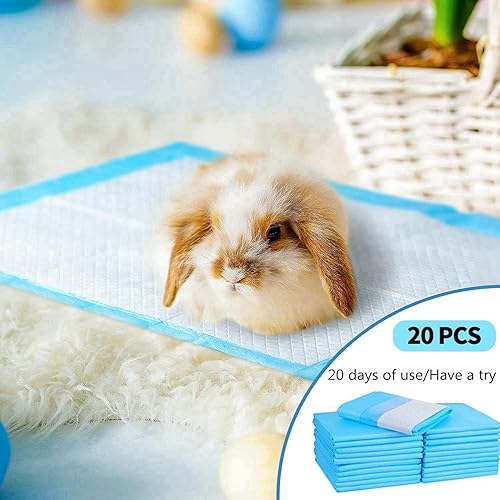 Miniatura 8 de Almohadillas para orina de conejo pañales desechables absorbentes a prueba de fugas almohadilla de entrenamiento para inodoro de animales pequeños